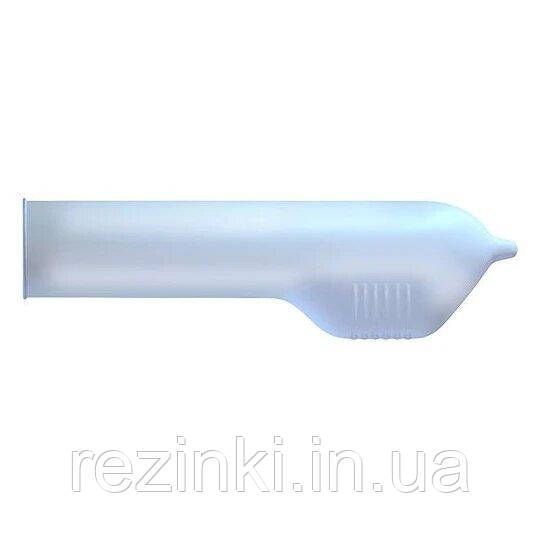 Презервативы ONE Pleasure Plus 12 шт - уникальный мешочек на верхушке с мелкими внутренними ребрами 128 фото