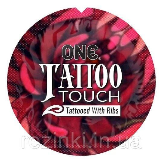 Презервативы ONE Tattoo Touch Purple - Фиолетовым цветом с уникальной татуировкой 7 фото