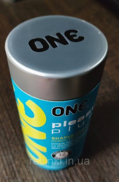 Презервативи ONE Pleasure Plus 12 шт - Унікальний мішечок на верхівці, з дрібними внутрішніми ребрами 129 фото