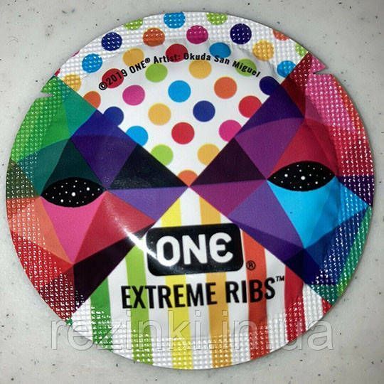 Презервативи ONE Extreme Ribs - З ребрами 3 фото