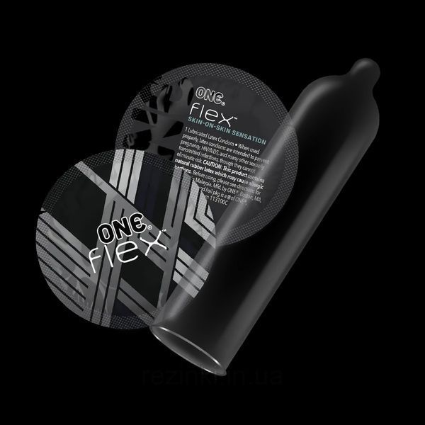 Презервативи One Flex Graphene 10 шт - Надтонкі, гнучкі, міцні 130 фото