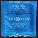 Презервативи LIFESTYLES ULTRA THIN - найтонші презервативи в лінійці Lifestyles 171 фото 1