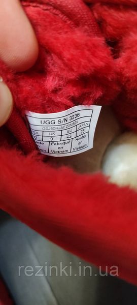 Мужские ботинки UGG Neumel оригинал 43, US10 - 28см 415 фото