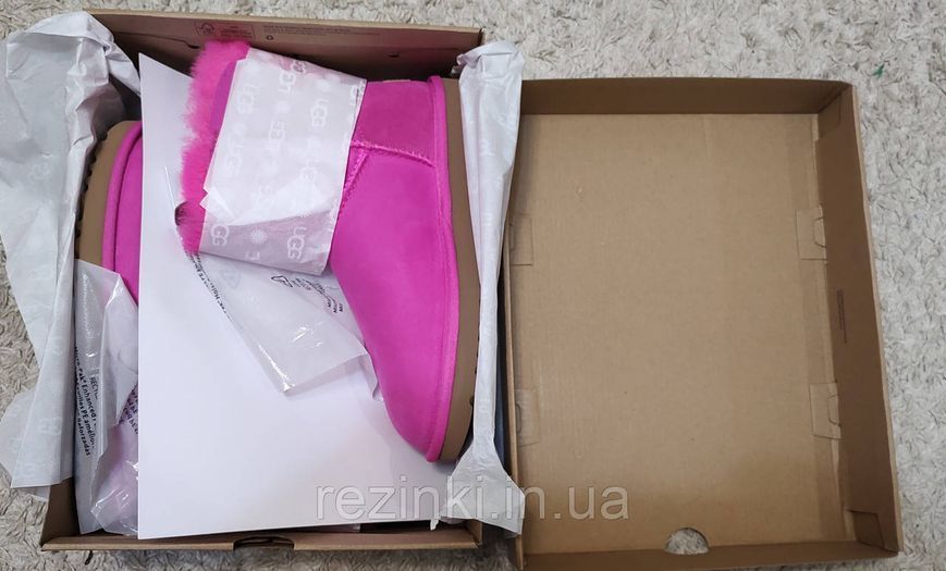 Женские ботинки UGG Mini Bailey Bow оригинал 38, US7 - 24см 411 фото