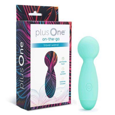 Plus One On-The-Go Travel Wand - mini vibrator 200 фото