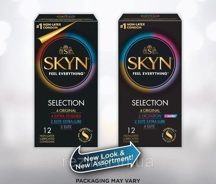 Презервативы SKYN Selection упаковка 12 шт - ассорти презервативов 199 фото
