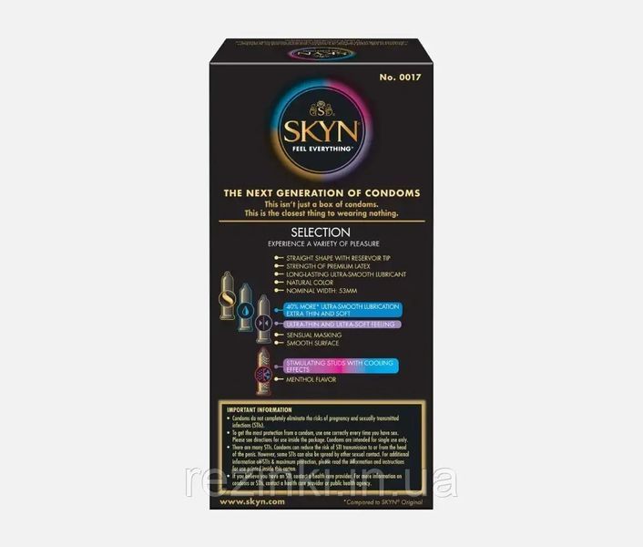 Презервативы SKYN Selection упаковка 12 шт - ассорти презервативов 199 фото